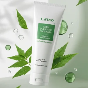 Lavino Neem Purifying Face Wash With 0.5% Salicylic Acid (100ml)