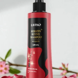 Lavino Keratin Revive Shampoo with Argan Oil (350ml)